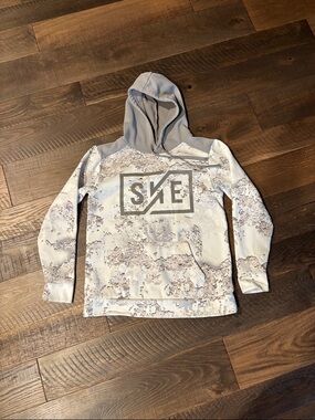 Tundra Kids Light Gray Camo Hoodie